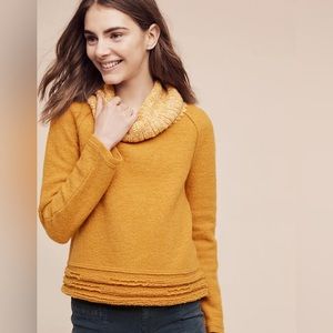 Anthropologie Sleeping On Snow Meribel Cowl Pullover XS